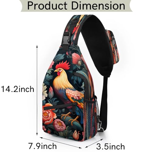 Bolso sling unisex para viaje y senderismo miniatura 2