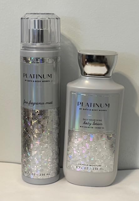 Generic Body Care Set - BBWs Platinum Duo: Body Lotion & Fine Fragrance Mist