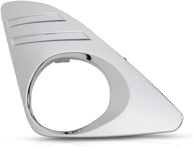 For Toyota Camry 2012 2013 2014 Fog Light Cover Passenger Side | Chrome | For Models With Fog Light | XLE | Replacement For TO1039148 | 5212706310