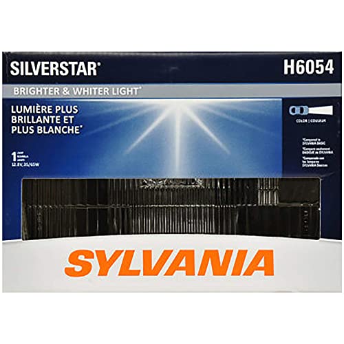 SYLVANIA - H6054 SilverStar Sealed Beam Headlight - High Performance Halogen Headlight Replacement (142x200), Brighter & Whiter Light for Added Clarity Downroad and Sideroad, (Contains 1 Bulb)