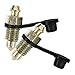 KESYOO 2pcs Motorcycle Brake Bleeder Screws with Protective Caps - Durable Grease Nipple Caps for Automotive Use - Ideal for Axle and Brake System Maintenance