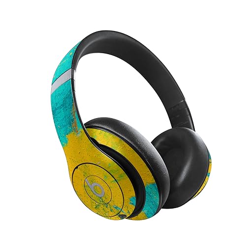 Image of MightySkins Skin Compatible with Beats Studio Pro - Acrylic Blue | Protective, Durable, and Unique Vinyl Decal wrap Cover | Easy to Apply, Remove, and Change Styles