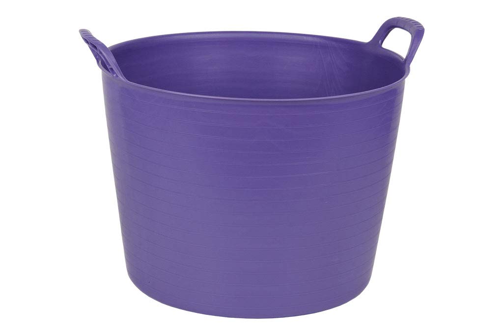 Cofan Capazo | Modelo Albahaca | Capacidad 42 L | Violeta | Pack de 6
