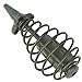 Free2buy 10pcs Lead Sinker Spring Fishing Feeder Carp Ð¡rucian Bream Bait Cage Inline Method Feeders - Tackle Trap Accessory â€“ Fishing Tool - Metal 30gr/1 OZ
