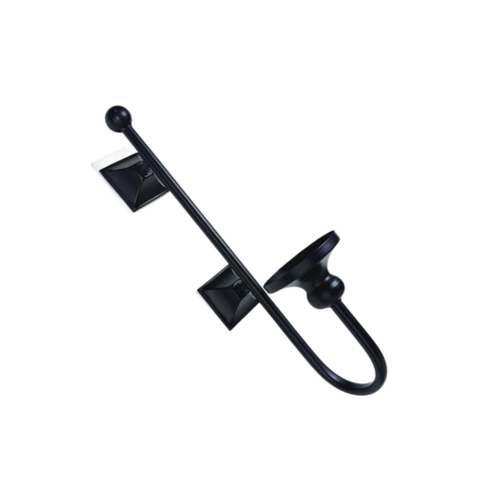 Tsophreniq Decorative Wall Holder Enhances Living Room or Bedroom Decoration Black Metal Hanging Sconces Metal Sconce