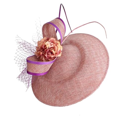 Chapeau bibi de mariage pour femme avec pince à cheveux chic