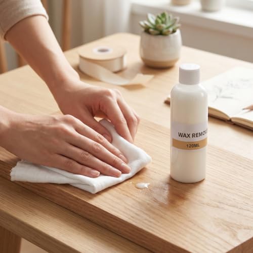 Cera para esmalte cerámico Qcwwy líquido protector para vidriado blanco de 120 ml 8