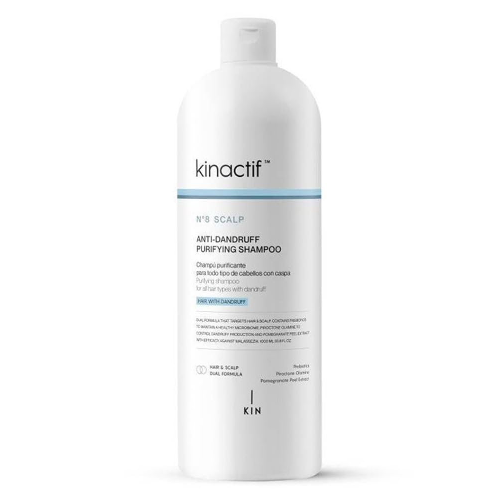 KIN Kinactif Nº8 SCALP, Anti-Dandruff Purifying Shampoo 1000 Ml. |