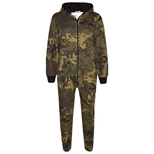 A2Z 4 Kids® Unisex Enfants Filles Garçons Camouflage Imprimer - Camouflage Onesie 13 Cover