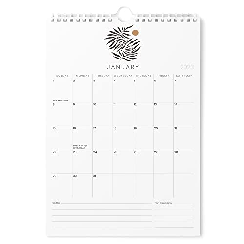 Calendar 2023 - Vertical 11X17 2023 Wall Calendar Runs Until June 2024 - Easy Planning With The 2023 Calendar - Aesthetic Wall Calendar 2023-2024 Monthly - Karto - Zen #TOP6
