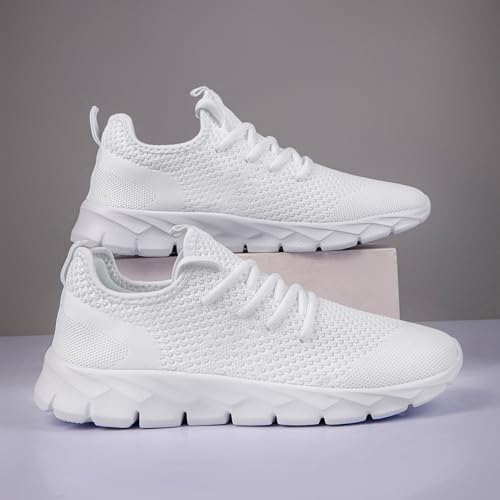 Image of ZGPWZWL Mens Running Shoes Fashion Sneakers Tennis Walking Casual Athletic Lightweight Breathable Workout Gym Comfortable Shoes