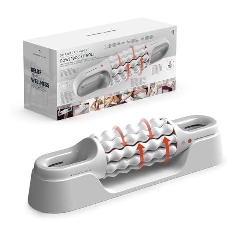 Sharper Image PowerBoost Roll - Massage Roller, 6 Intensities