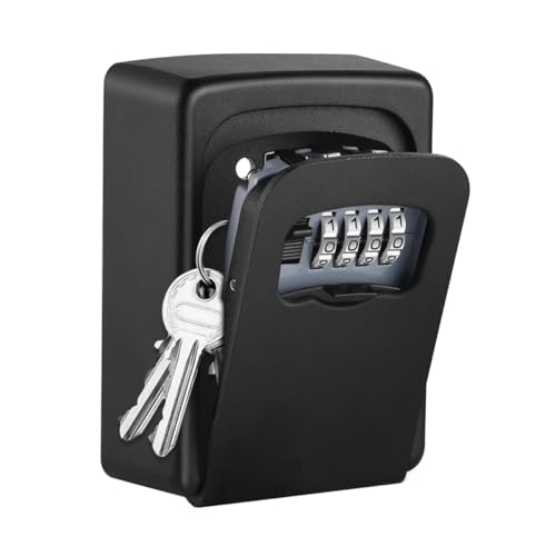 caja metalica con llave marca Raganet