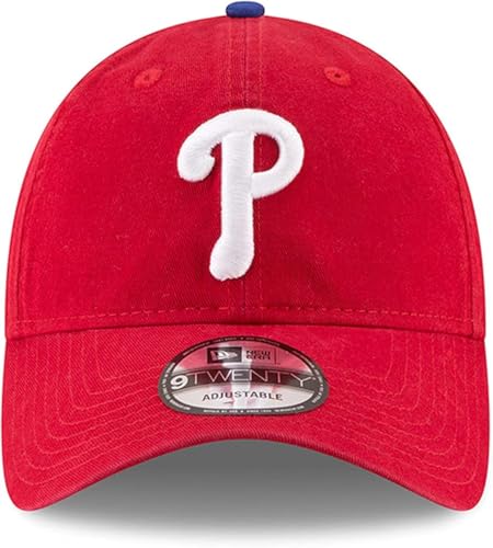 Gorra New Era MLB Core Classic 9TWENTY Roja Ajustable miniatura 2
