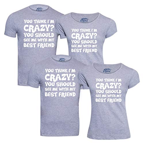 Crazy Friends Tees/Friendship day 