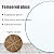 WORDFUN Table Top Premium Circular Glass, 16" 20" 24" Tempered Glass Table Top, Round Clear Circular Plate Glass, Replacement Protector Cover, Glass Coffee Table, Polished Edge
