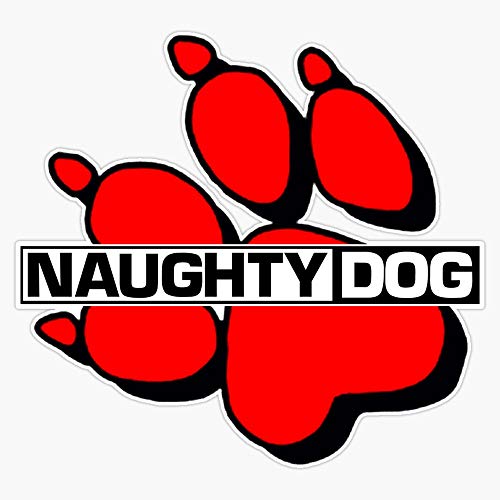 Naughty Dog Logo Sticker Vinyl Waterproof Sticker Decal Car Laptop Wall