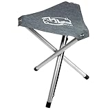 MVP Disc Sports Large Tripod Disc Golf Stool (Heather Gray)