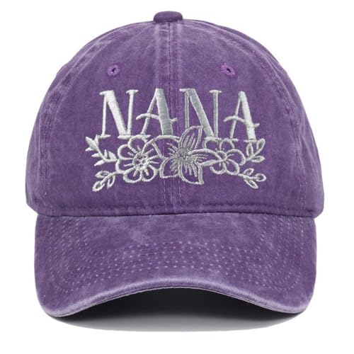 Gorra de Béisbol Bordada Vintage Ajustable Unisex