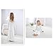 Gaga city Princess Nightdress para Mujer y Niñas 100% Cómodo Camisón Anticuado...
