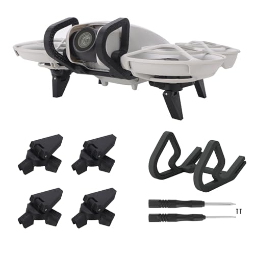 Landing Gear Gimbal Bumper for DJI Neo Drone Accessories Foldable Extension Kit Quick Release Height Extended Leg Feet Bracket Camera Lens Gimbal Guards Protector PTZ Protect Bar Rod Anti-Collision -  YYRCVRA, syydp0129-1