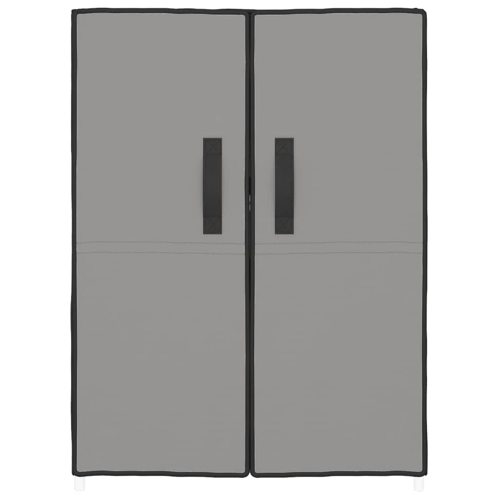 Schuhschrank Grau 60x28x90 cm Stoff, Schuhe Organizer, Schuhe Aufbewahrung, Schuhregal für schmalen Flur, Shoe Rack für Eingang, Flur