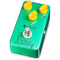 JOYO Pedal Overdrive Vintage Tono Clásico para Efecto de
