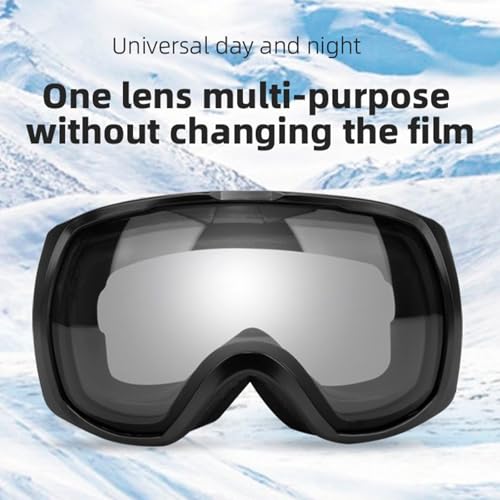 Gafas de esquí antivaho para evitar la niebla en snowboard y ciclismo unisex 2