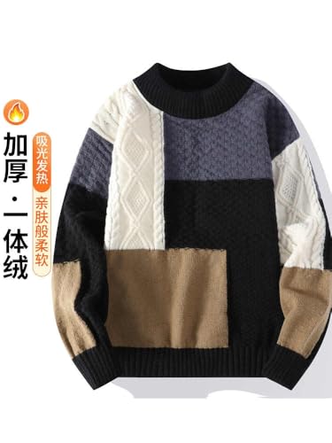 Men's Sweater for Winter,Thickened Knitted Sweater,Warm Sweater3