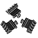 Marmot 45 Degree Rail Mount 4 Slots Picatinny Weaver Rail for Flashlights Laser Red Dot Sight Optics,3 Units in Pack