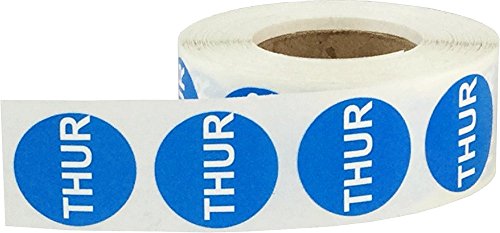 Autocollants ronds de 1,9 cm pour organiser la maison et le bureau - 2