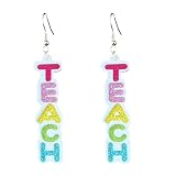Pendientes geométricos para mujer, diseño de nudo de mariposa con purpurina brillante para el viernes de regreso a clases, elegantes, ligeros, hipoalergénicos, joyería de moda, colgante de gota, aro