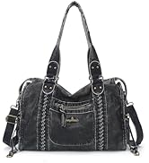 ミュージシャン GOD ONLY KNOWS ANGEL LOGO TOTE BAG BLACK Amazon.com: Angel Kiss Hobo Bags For Women Vegan Leather Hobo