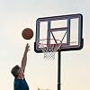 Lifetime Portable Basketball Hoop, Height Adjustable 7.5-10 Ft, Impact 44 Inch Backboard
