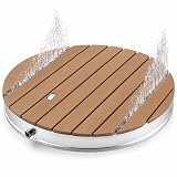 @tec Gartendusche, Ø 70 cm, Höhe: 7,5 cm, Bodendusche für Garten, Pool...