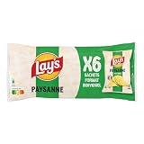 LAY'S Chips Multipack Paysanne Nature - Lot de 6x28g