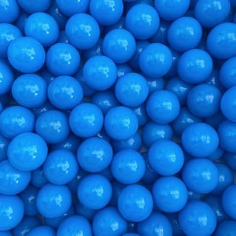 EOSAU Ball Pit Balls 100 Phthalate Free BPA Free Crush Proof 2.16 Inches Plastic Balls for Ball Pit Ideal Gift for Toddlers Babies Kids Pool Water Toys Play Tent, Blue Cover