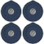 Dark Blue 4 pcs