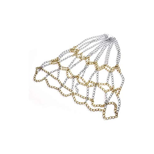 Dgyl88 Heavy Duty Galvanized Steel Chain Basketball Net Basketball Goal Net Durable Standard Hoop,Heavy Duty Basketball Net Replacement,Heavy Duty Galvanized Steel Chain Basketball Net #TOP10