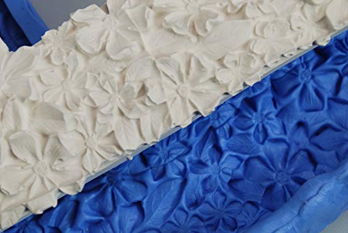 Pébéo - Pâte Siligum Spécial Création de Moule - Pâte à Mouler Silicone Petites Dimensions & Décors Plats - Silicone Pour Moulage Prise Très Rapide - 100 G – Bleu et Blanc - Image 4