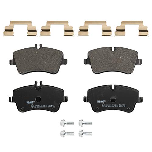 Ferodo Kit Pastiglie Freni Anteriore Predisposto Per Visualizzazione Avviso Usura Con Accessori FDB1428