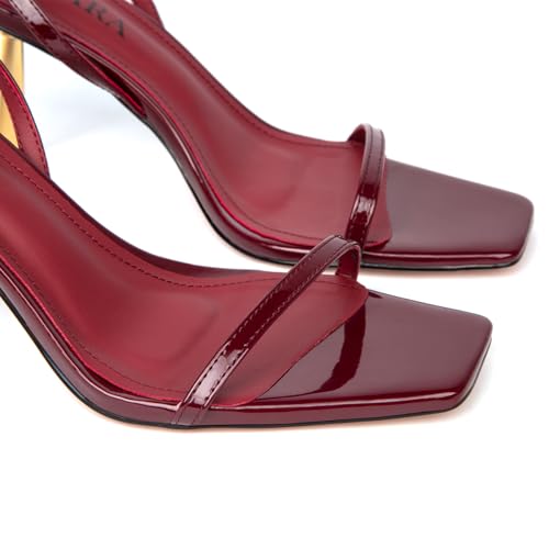 Image of Mesh Kitten Heels for Women Pointed Closed Toe Mule Heeled Sandals Sexy Slip On Dress Pumps