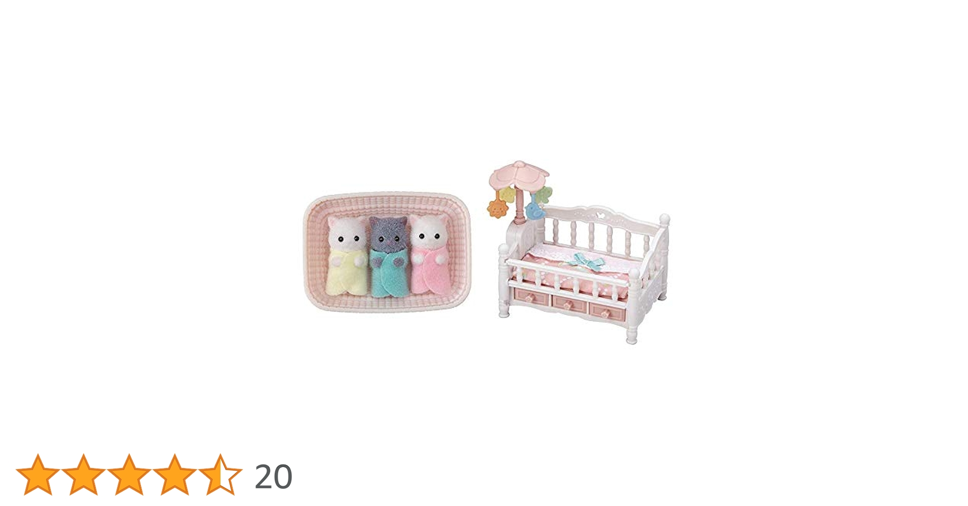 (未使用･未開封品)　エポック(EPOCH) シルバニアファミリー 人形 ペルシャネコのみつごちゃん ニ-109 p706p5g 512tkrpb22L._AC_UL210_SR210,