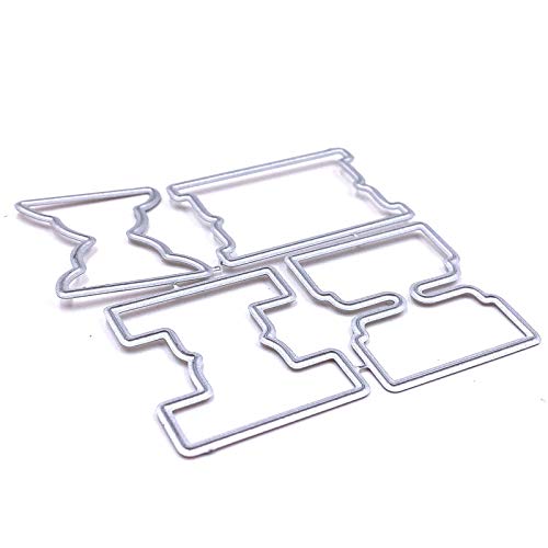 ZFPARTY Planner Labels Metal Cutting Dies Stencils for DIY Scrapbooking Decorative Embossing DIY Paper Cards