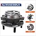 PAROD 513296 Front Wheel Hub and Bearing Assembly Fit For 2013 Infiniti JX35, 19-21 QX50, 14-20 QX60, 07-18 Nissan Altima, 09-14 Maxima, 16-21 Maxima, 09-18 Murano, 13-20 Pathfinder, 11-17 Quest,5Lugs