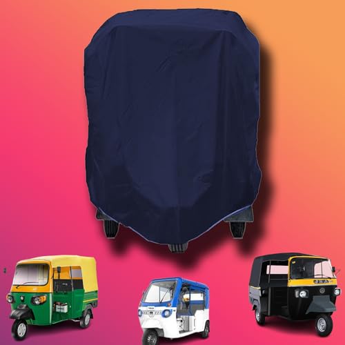 UKARA All Weather Water Resistant Universal Auto Rickshaw Cover f...