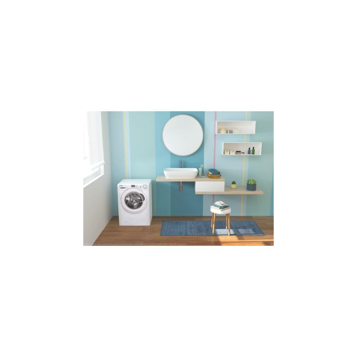 EY 1281DE/1-S Easy Lavatrice 8 Kg classe d 1200 giri, libera installazione