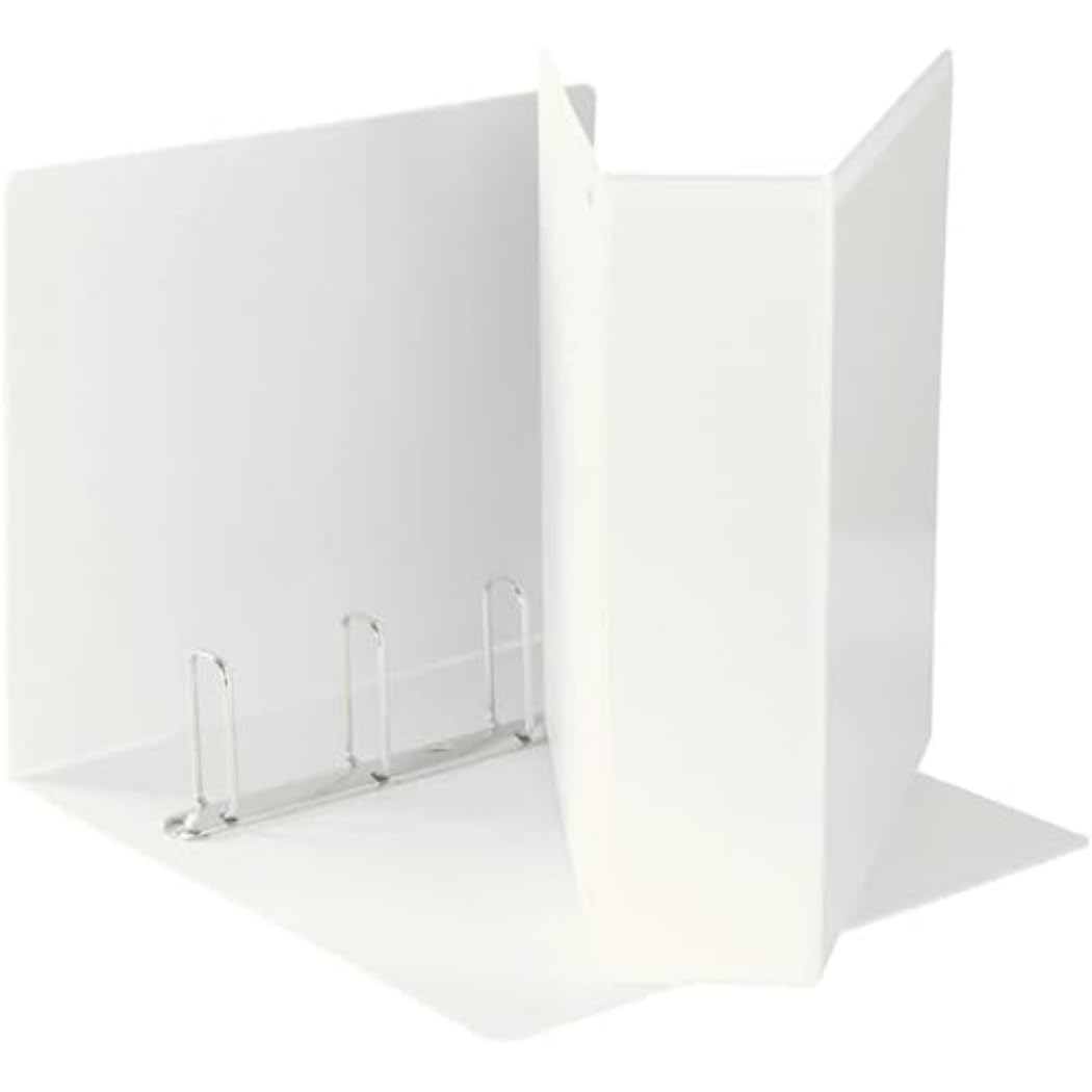 Esselte Personalised Dorso Ring Binder 4 Rings 8.5 cm Bianco, White, Dorso 8.5 cm