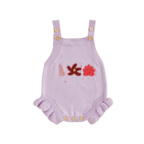 Baby Girl Knit Sweater Newborn Sweater Romper Shell Sleeveless Jumpsuit Clothes for Infant