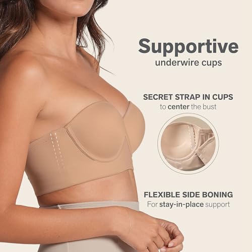 Image of Contouring Strapless Bra by Leonisa